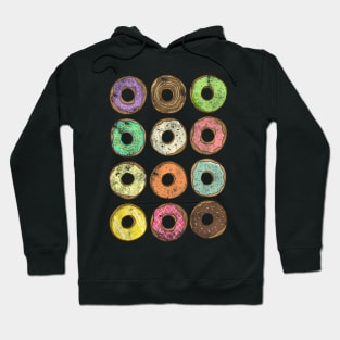 Colorful Donuts Hoodie